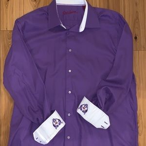 XL Robert Graham long sleeve dress shirt